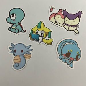 Chibi Pokemon Sticker Set #6